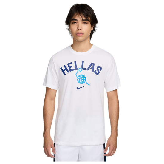 Nike Ανδρική κοντομάνικη μπλούζα Team Greece Olympics 24 Tee